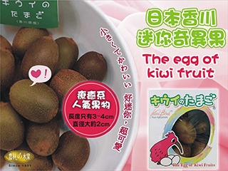 已售完-日本香川縣-超卡哇伊的迷你奇異果(寶貝蛋奇異果)小小一顆營養滿分-日本高級水果禮盒農林水果行